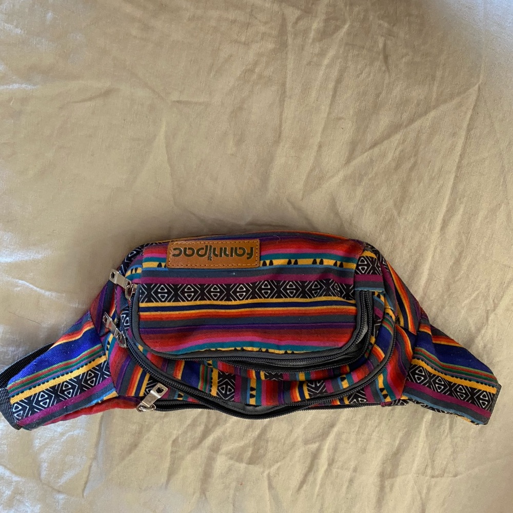 “Mexican blanket” - Fannipac brand belt bag